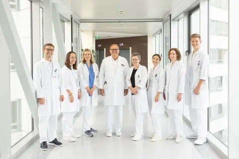 Gruppenfoto von Ärzten