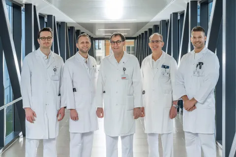 Gruppenfoto von Ärzten