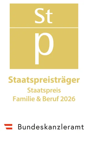 Staatspreis Familie & Beruf 1. Platz 